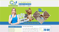 Desktop Screenshot of carpetcleaningallentx.com